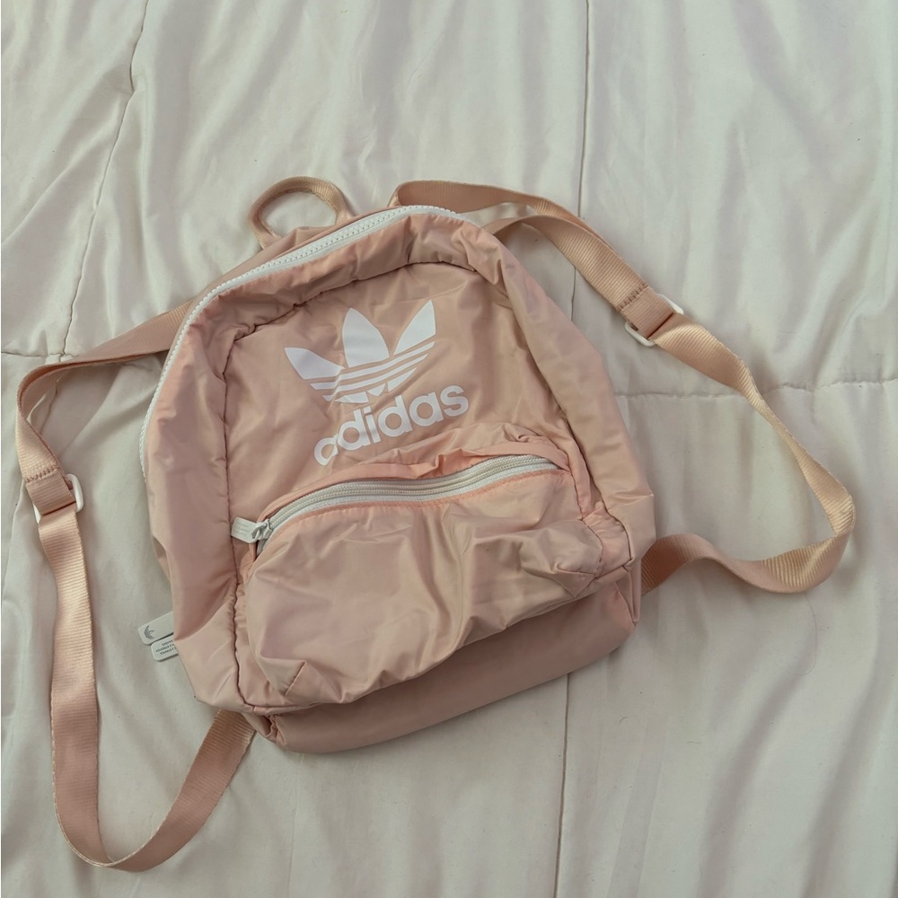 Light Pink Adidas Mini Backpack